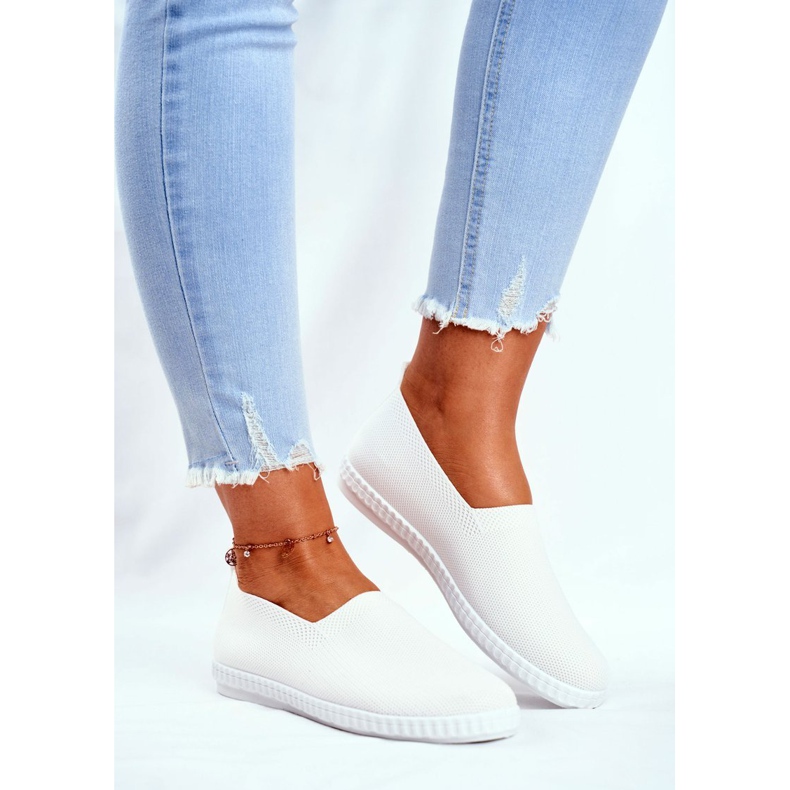 Women's Sneakers Slip-on Sneakers White Grigio 1