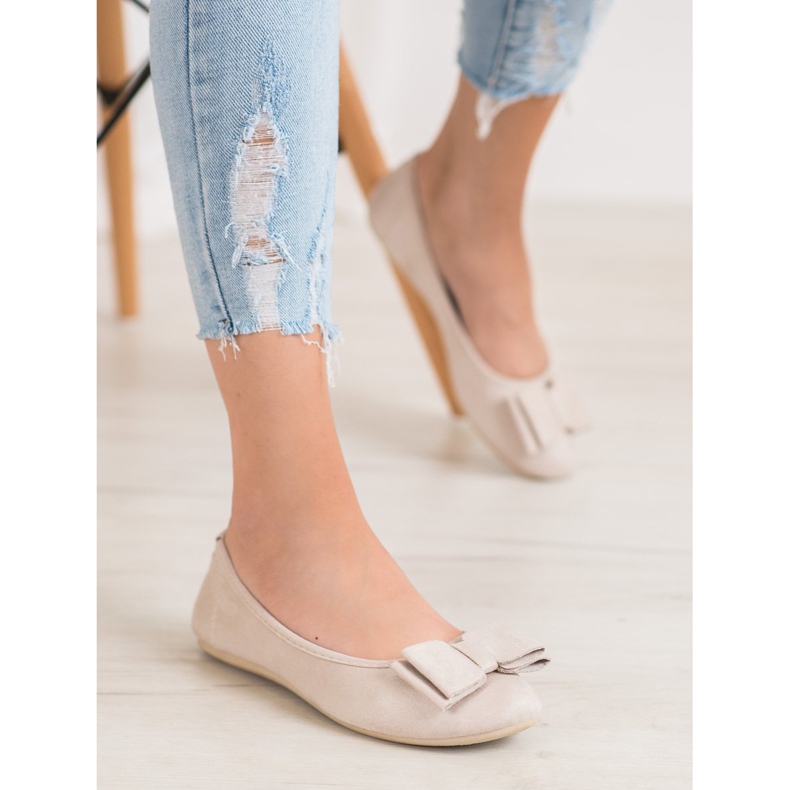 Bona Stylish Ballerina With A Bow brown 2