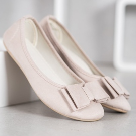 Bona Stylish Ballerina With A Bow brown 1