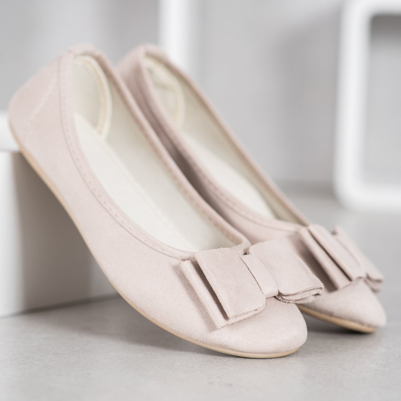Bona Stylish Ballerina With A Bow brown 1