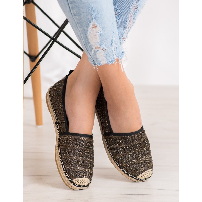 Seastar Textile Espadrilles beige black 2