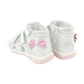 Ren shoe sandals with a bow 1489 white silver -plated Ren BUT 5