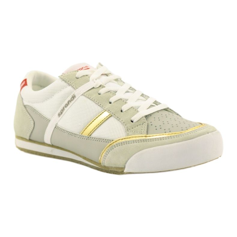 Sprandi 8042 gold sports shoes beige white grey 1 Sprandi 8042 gold sports shoes beige white grey 1