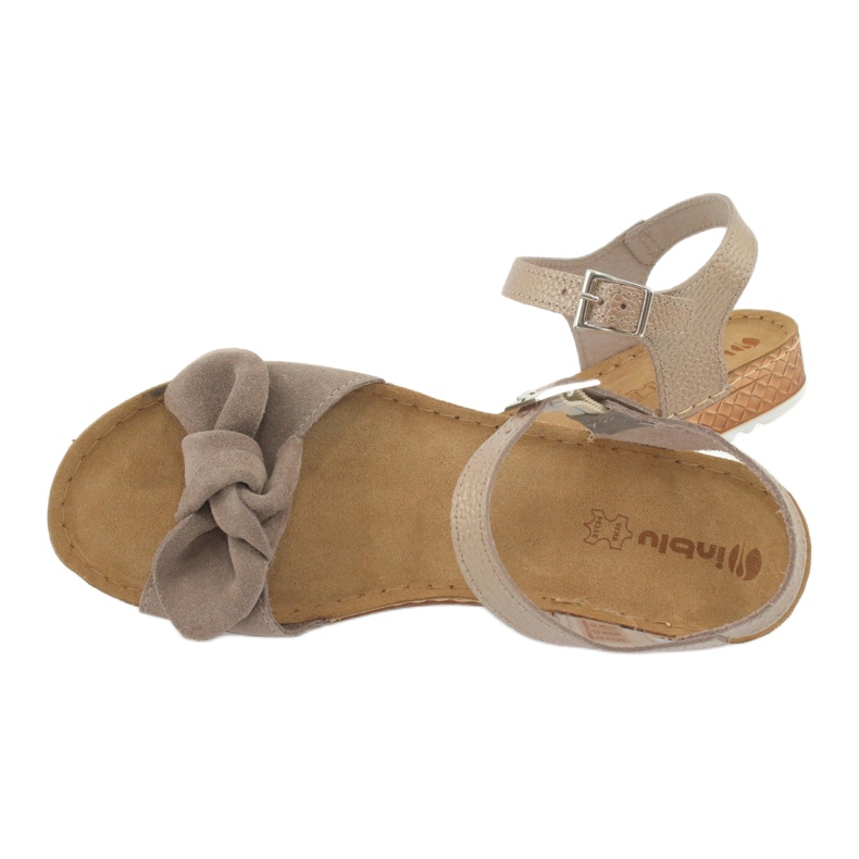 Comfort Inblu women's shoes 158D118 beige 3