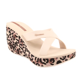Ipanema 82856 women's wedge slippers brown multicolored 1