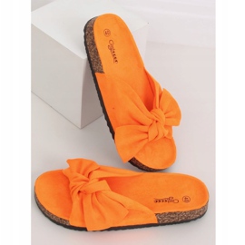 Orange cork slippers G-580 Orange 1