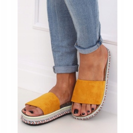 Women's honey slippers BQ-50 Yellow 1 Women's honey slippers BQ-50 Yellow 1
