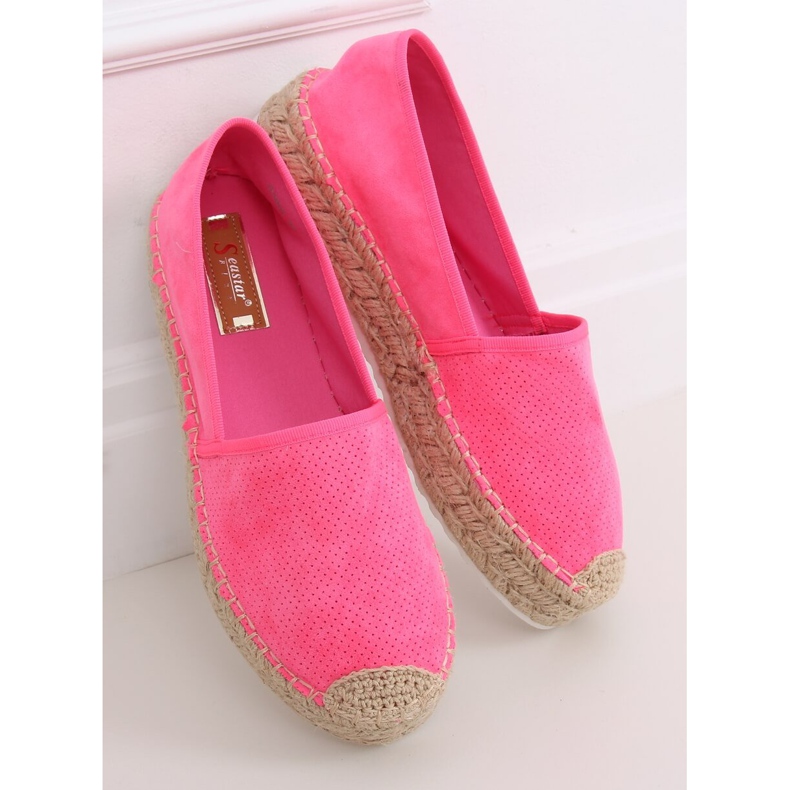 Pink women's espadrilles JH90P Flu Fuchsia 2