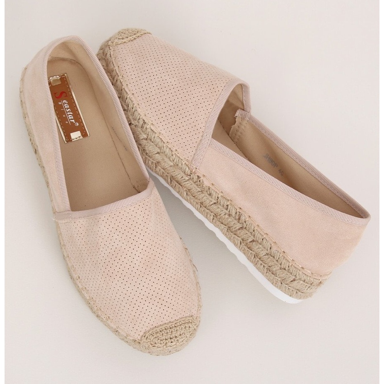 Beige espadrilles for women JH90P Beige 2
