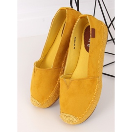 Women's honey espadrilles WH941 Yellow 1