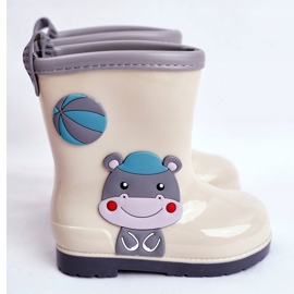 Children's Rubber Galoshes Gray Hipo grey 2 Children's Rubber Galoshes Gray Hipo grey 2