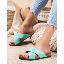 Nio Nio Casual Slippers On The Platform green 1