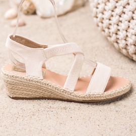 Renda Suede Espadrilles Sandals brown 2