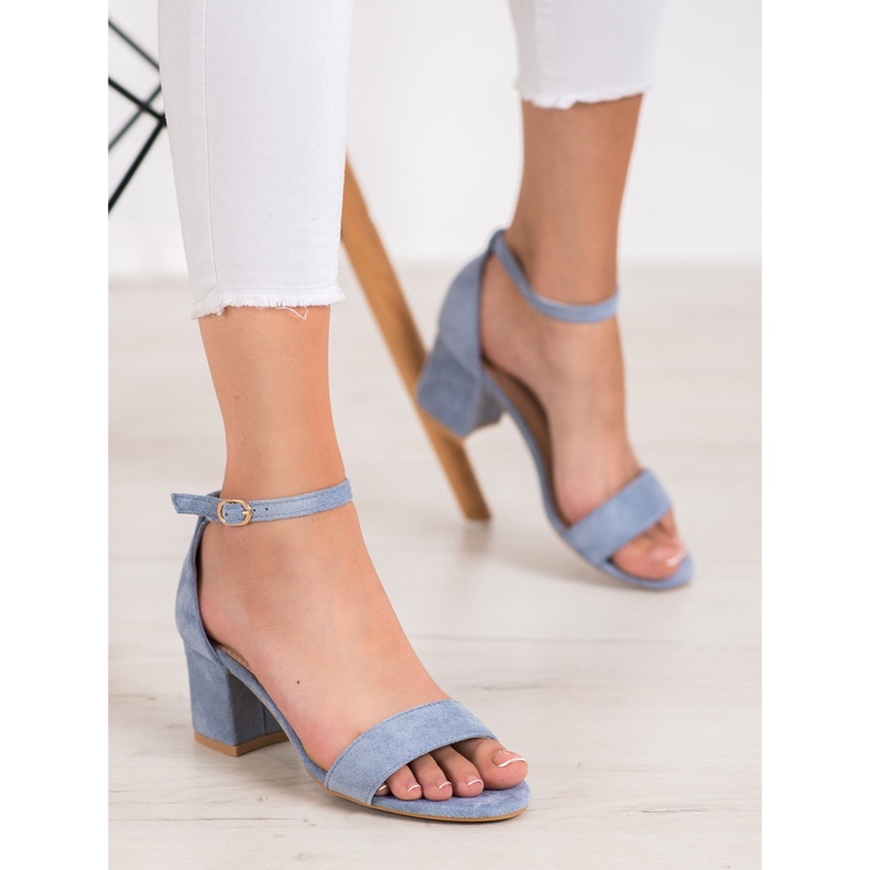 Nio Nio Comfortable Sandals On A Bar blue 1