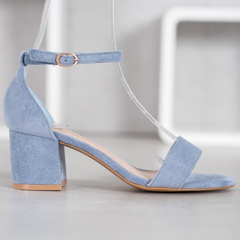 Nio Nio Comfortable Sandals On A Bar blue 2