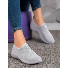 Melisa Textile Slip On Shoes grey 2