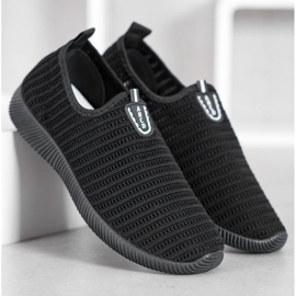 Melisa Textile Slip On Shoes black 2