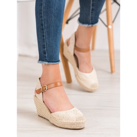 Renda Espadrilles With Buckle brown 1