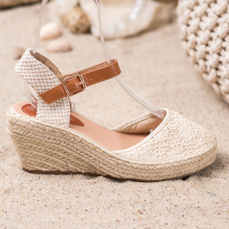 Renda Espadrilles With Buckle brown 2