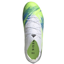 Adidas Nemeziz 19.1 Fg Jr EG7239 football boots multicolored white 2 Adidas Nemeziz 19.1 Fg Jr EG7239 football boots multicolored white 2