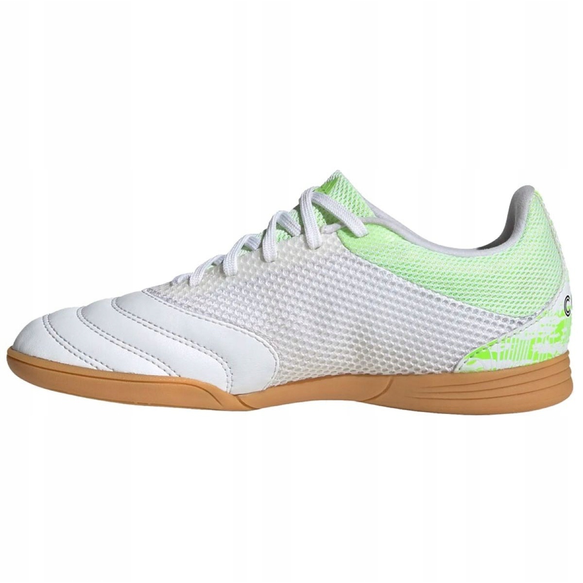 Indoor shoes adidas Copa 20.3 In Sala Jr EF1916 white multicolored -  KeeShoes