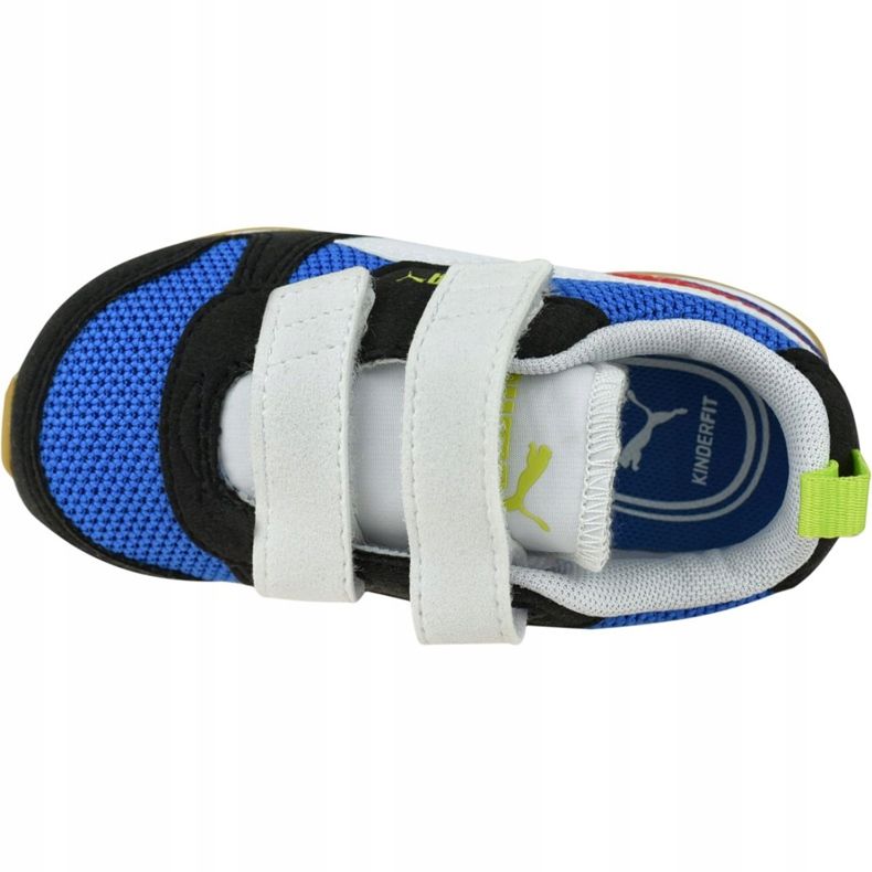 Puma R78 V Infants 373618 03 black blue 2