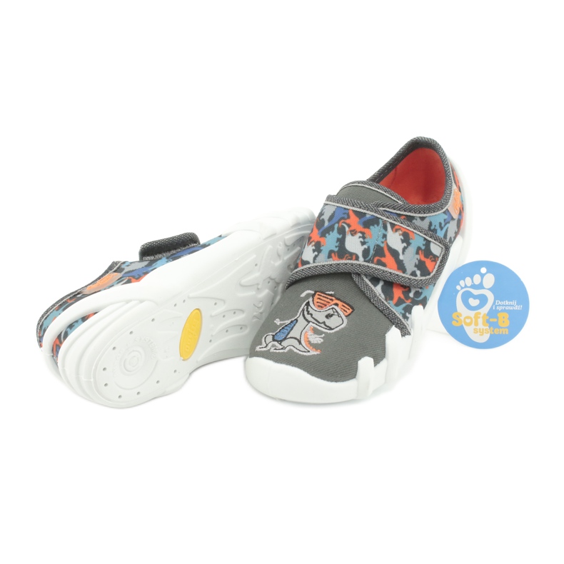 Befado children's shoes 273X289 blue orange grey 4 Befado children's shoes 273X289 blue orange grey 4