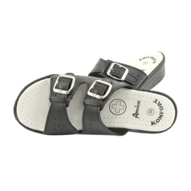 American Club black slippers on American buckles 4 American Club black slippers on American buckles 4