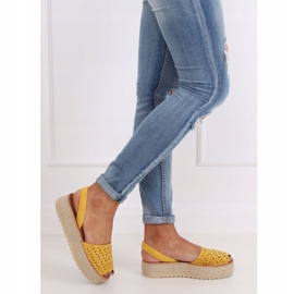 Sandals, espadrilles, honey WH931 Yellow 2