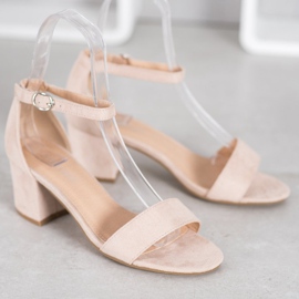 Diamantique Casual Sandals On A Bar brown 1