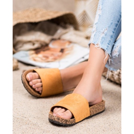 Nio Nio Classic Slippers On The Platform brown 1