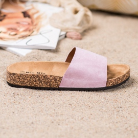 Nio Nio Classic Slippers On The Platform pink 1