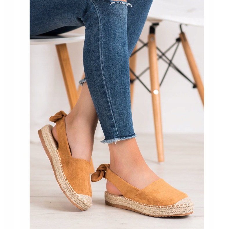 Nio Nio Espadrilles With A Discovered Heel brown 1