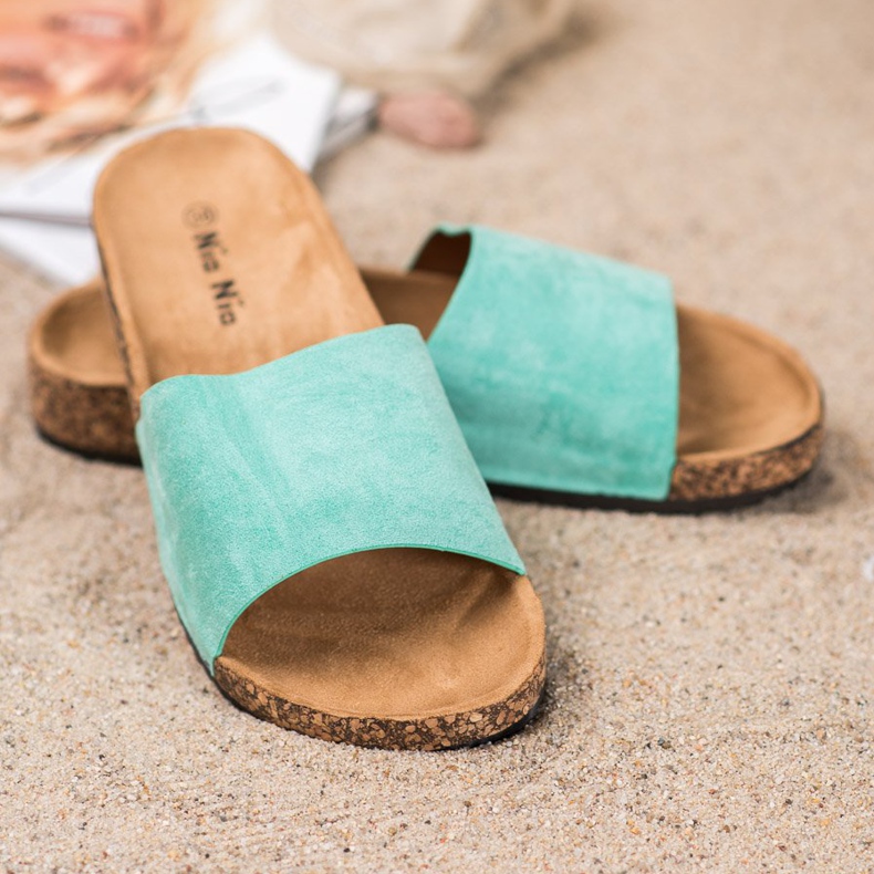 Nio Nio Classic Slippers On The Platform green 2