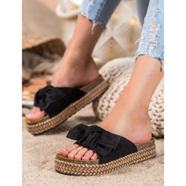 Comer Slippers On A High Platform black 1