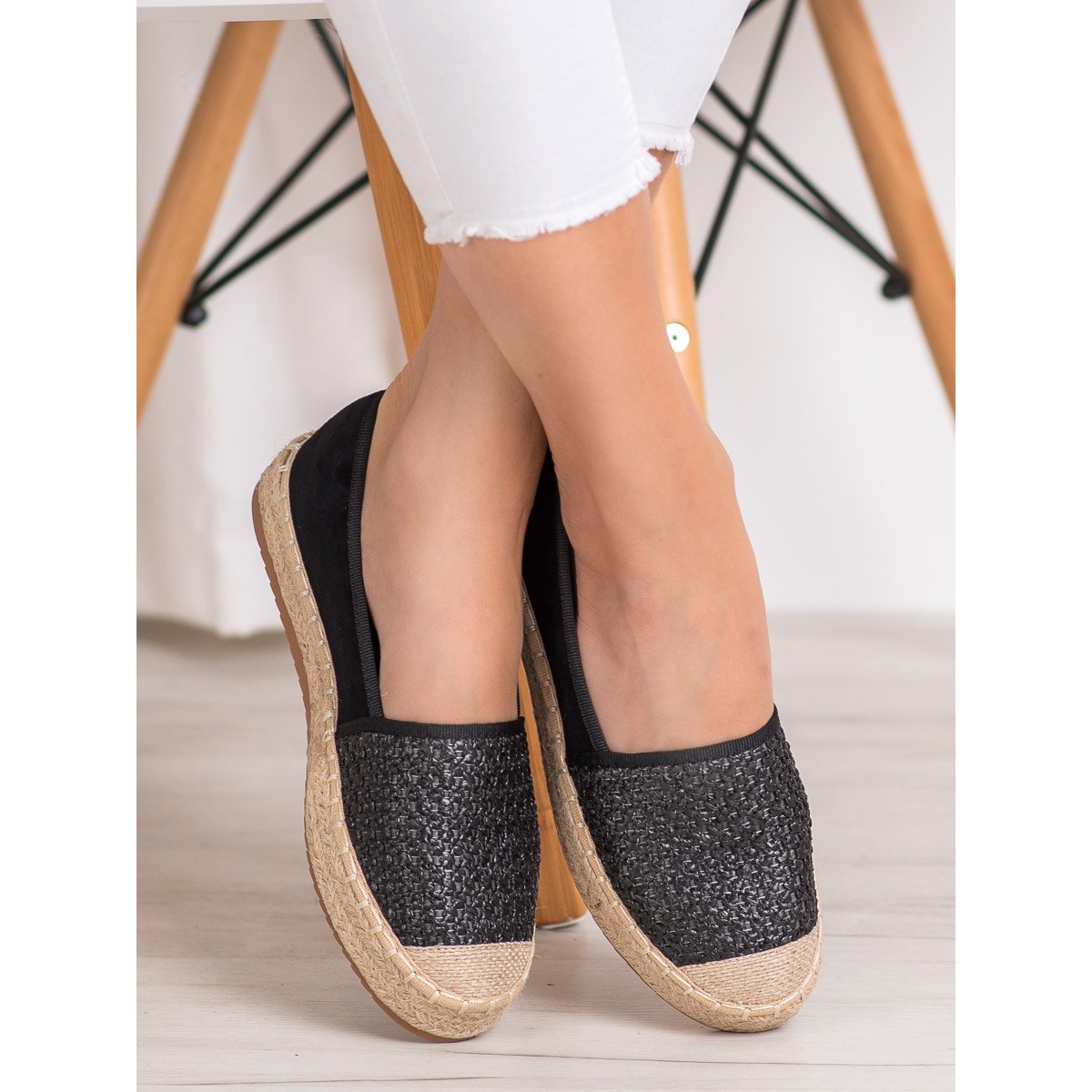 woven espadrilles