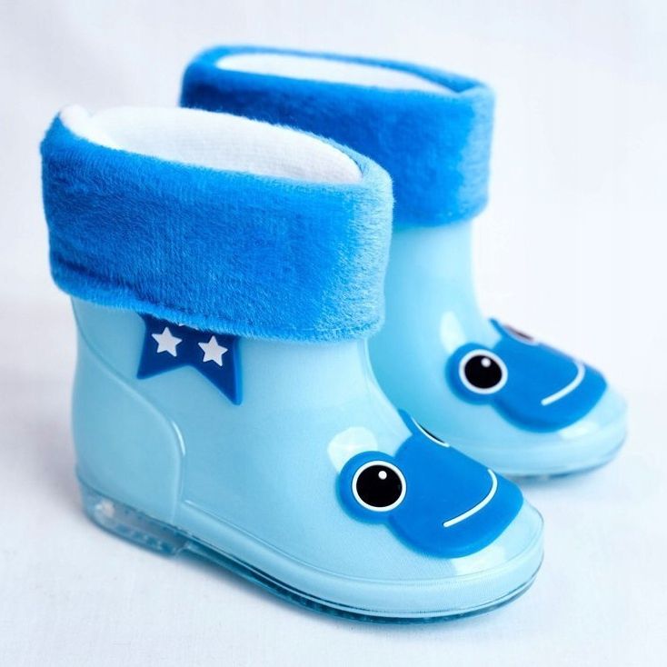 Children's Blue Frog rubber galoshes 1