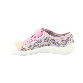 Befado children's shoes 251X146 pink grey yellow 2