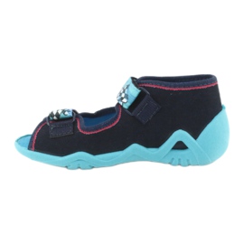 Befado children's shoes 250P095 navy blue blue 1