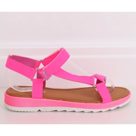 Pink women's sandals WS9027 Rose 2