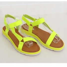 Yellow women's sandals WS9027 Yellow 1 Yellow women's sandals WS9027 Yellow 1