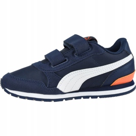 Puma St Runner V2 Nl Ps Jr 365294 15 navy blue green 1