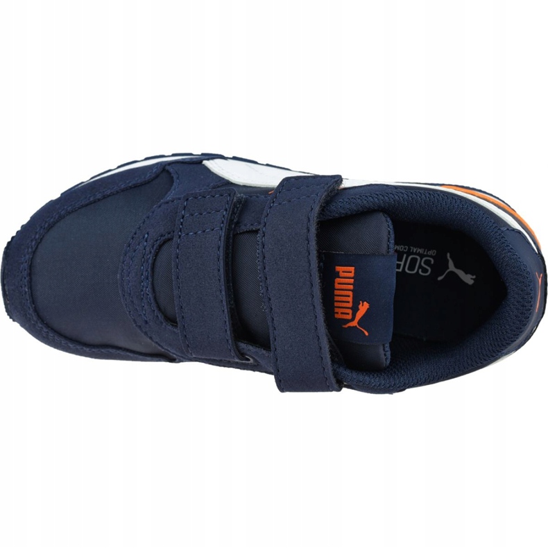 Puma St Runner V2 Nl Ps Jr 365294 15 navy blue green 2
