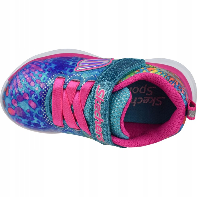 Skechers Wavy-Lites Jr 81385N-MLT multicolored green 2