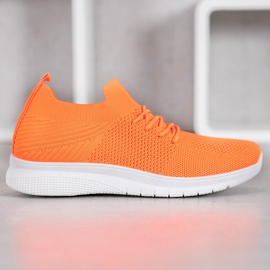 SHELOVET Low Sport Shoes orange 2
