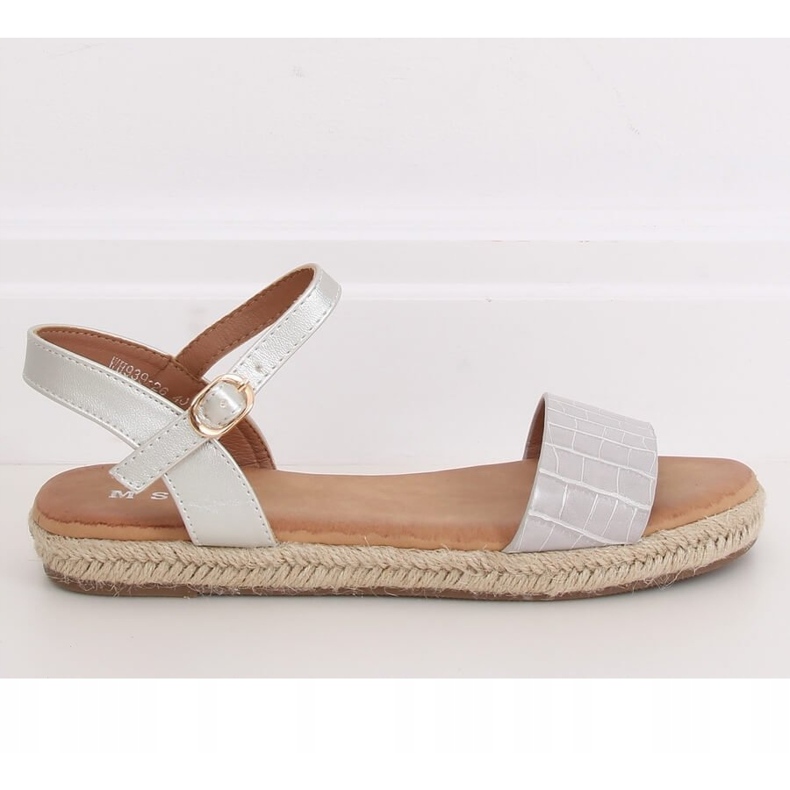 Gray espadrilles sandals WH939 Gray grey 2