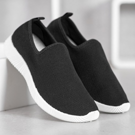 SHELOVET Sport Slip On Shoes black 1
