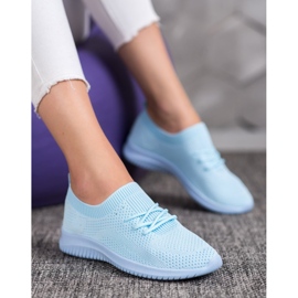 SHELOVET Low Sport Shoes blue 2