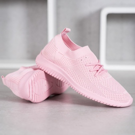 SHELOVET Low Sport Shoes pink 2