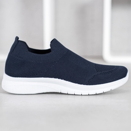 SHELOVET Slip-on Sneakers blue 1 SHELOVET Slip-on Sneakers blue 1